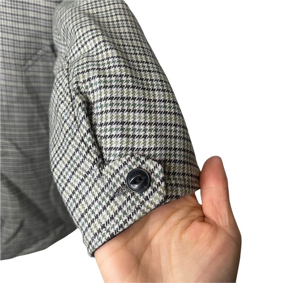 RAG & BONE Reversible Car Coat Black/100% Wool Houndstooth Jacket NWT MSRP$895 - Picture 6 of 15